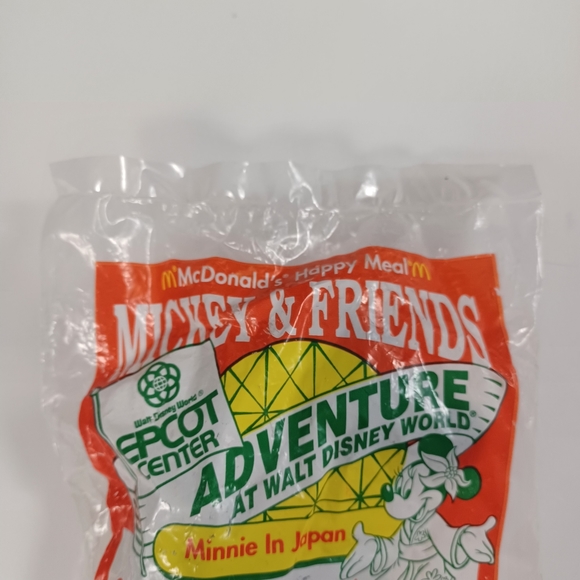 McDonalds Happy Meal Toy NEW Disney Epcot Center -Minnie In Japan-1993 - Picture 4 of 6